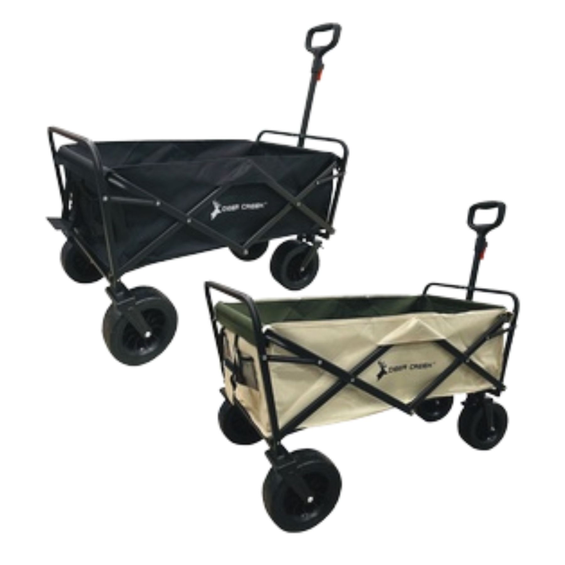Deer Creek Big Wheel Foldable Wagon with Brake