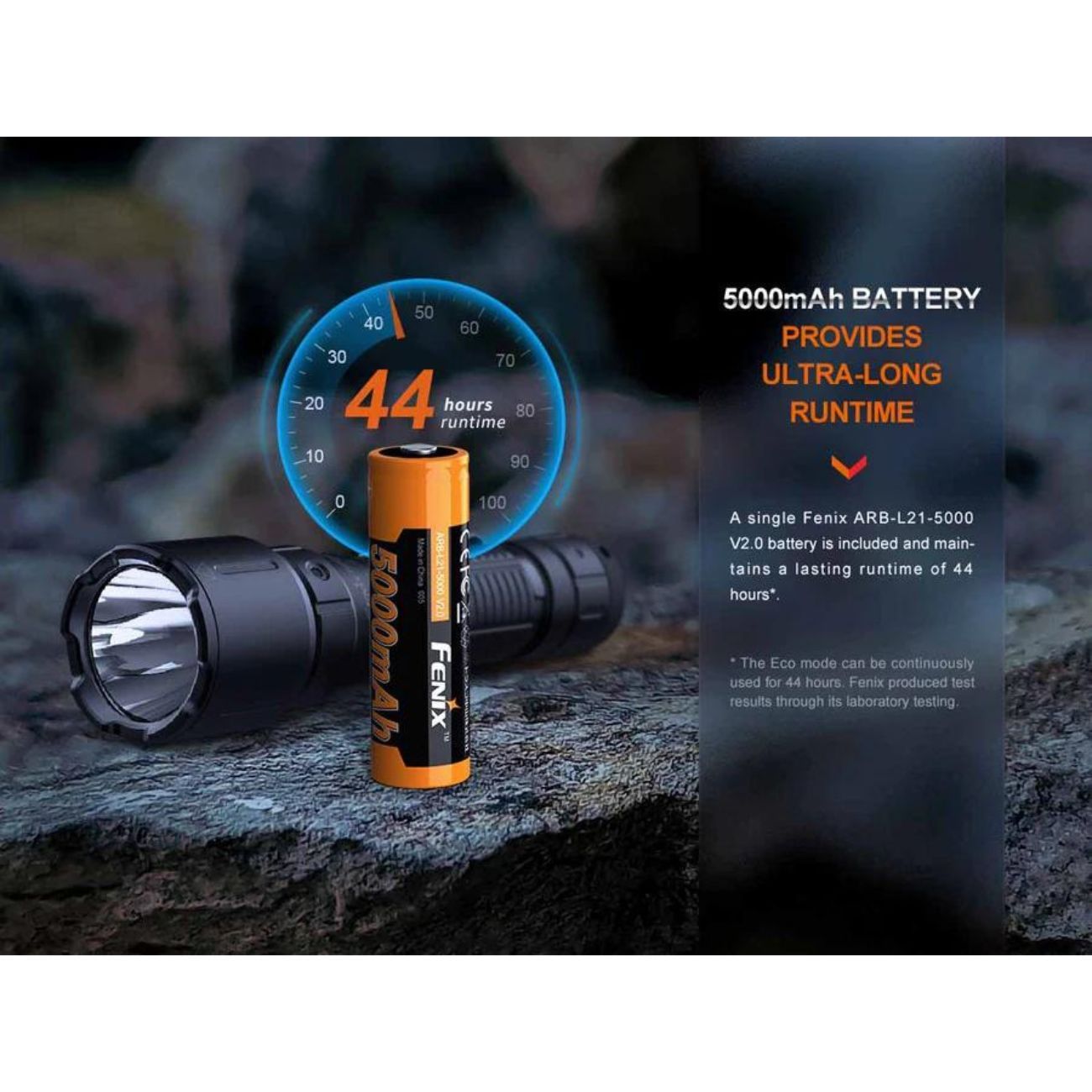 Fenix WF26R High Performance 3000 Lumen Flashlight