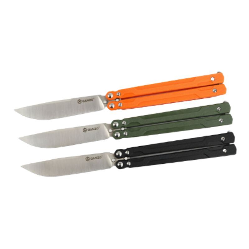 Ganzo G766 440C Butterfly Folding Knife