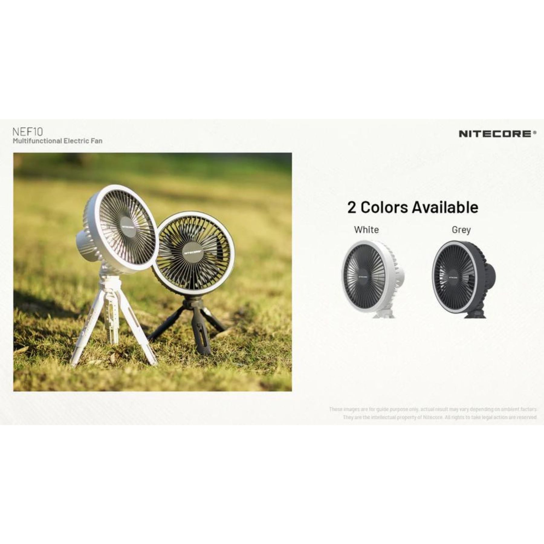 Nitecore NEF10 Multi-Functional Electric Fan