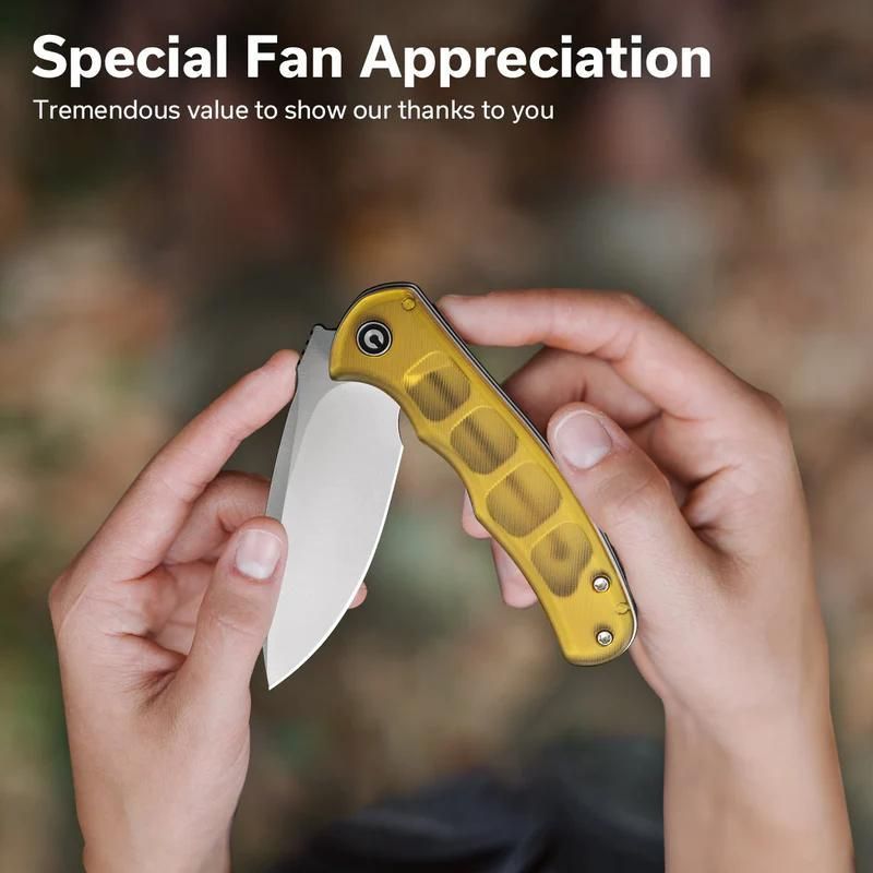 Civivi Mini Praxis Ultem Handle (Yellow)