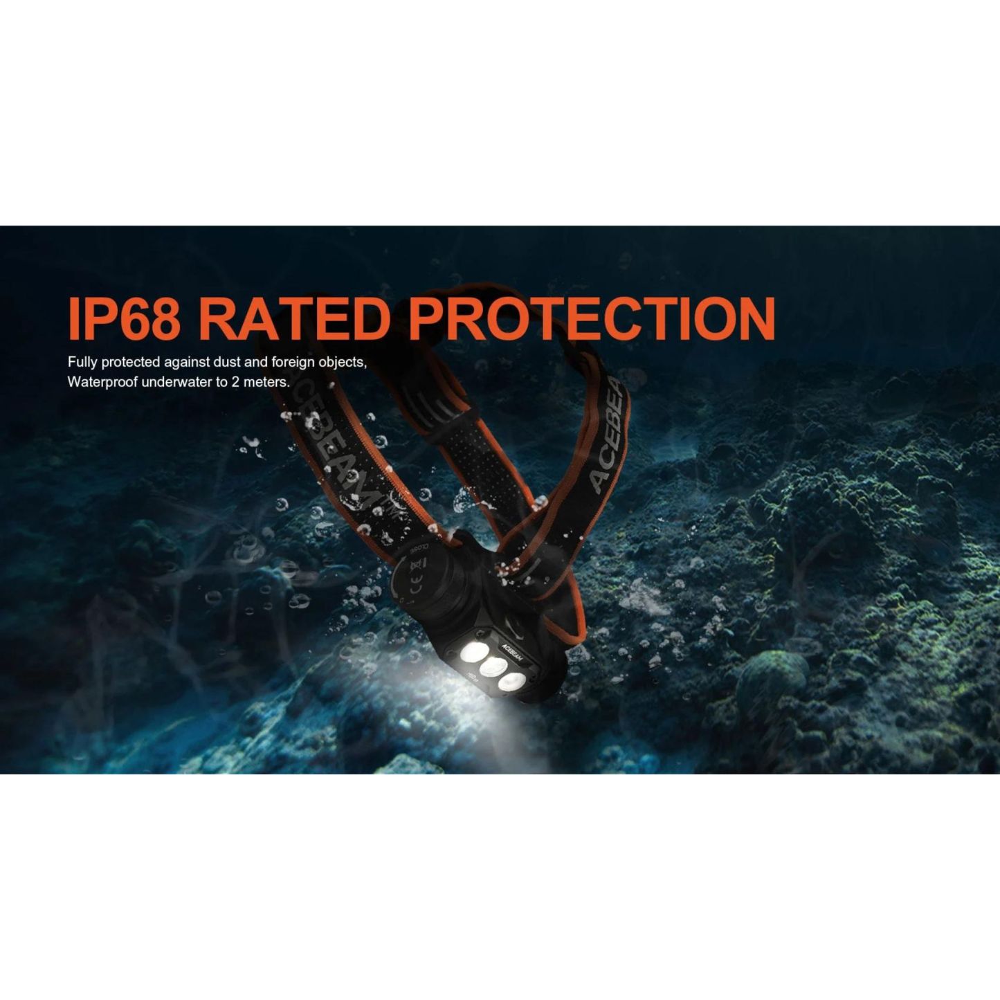 Acebeam H50 2.0 5000K 18650 2000L Headlamp