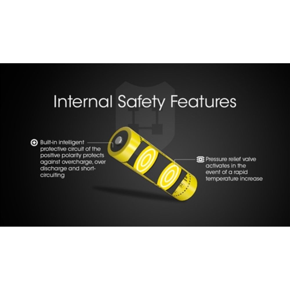 Nitecore NL2153 5300mAh Rechargeable 21700 Battery