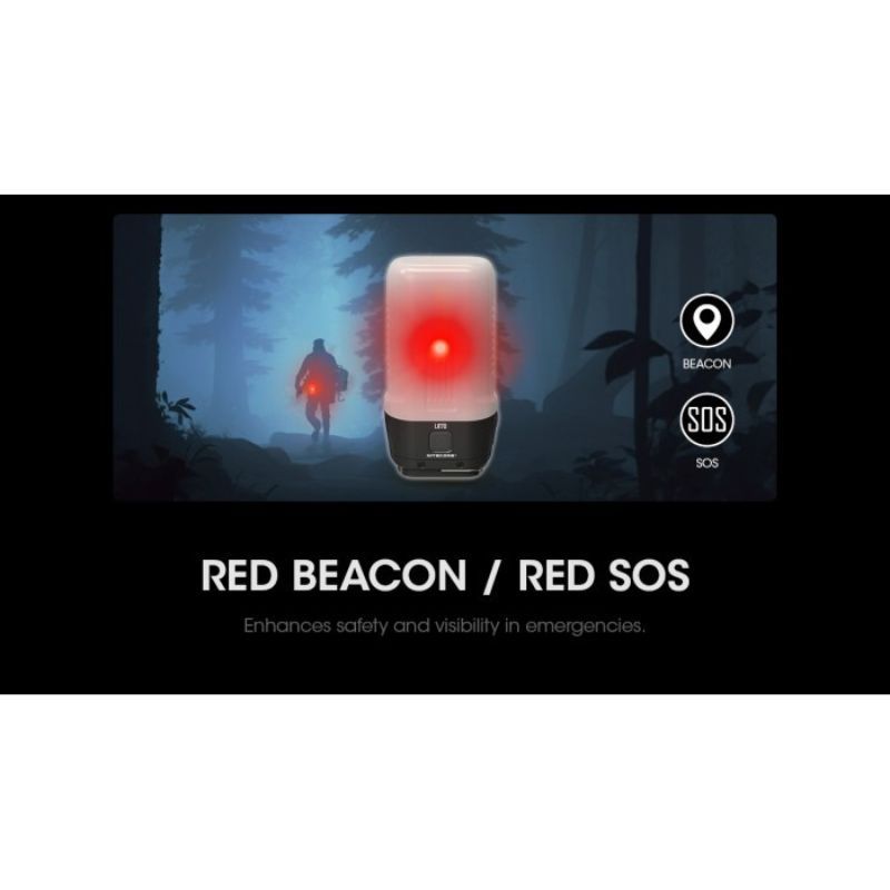 Nitecore LR70 Luminus SST40 3000 Lumen Power Bank Lantern