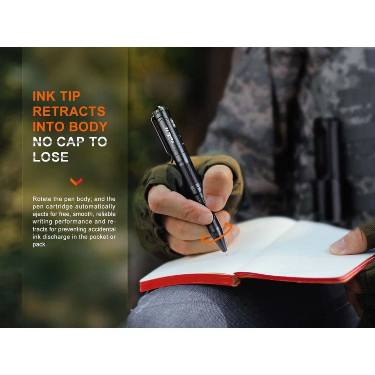 Fenix T6 80 Lumen Rechargable Tactical Pen