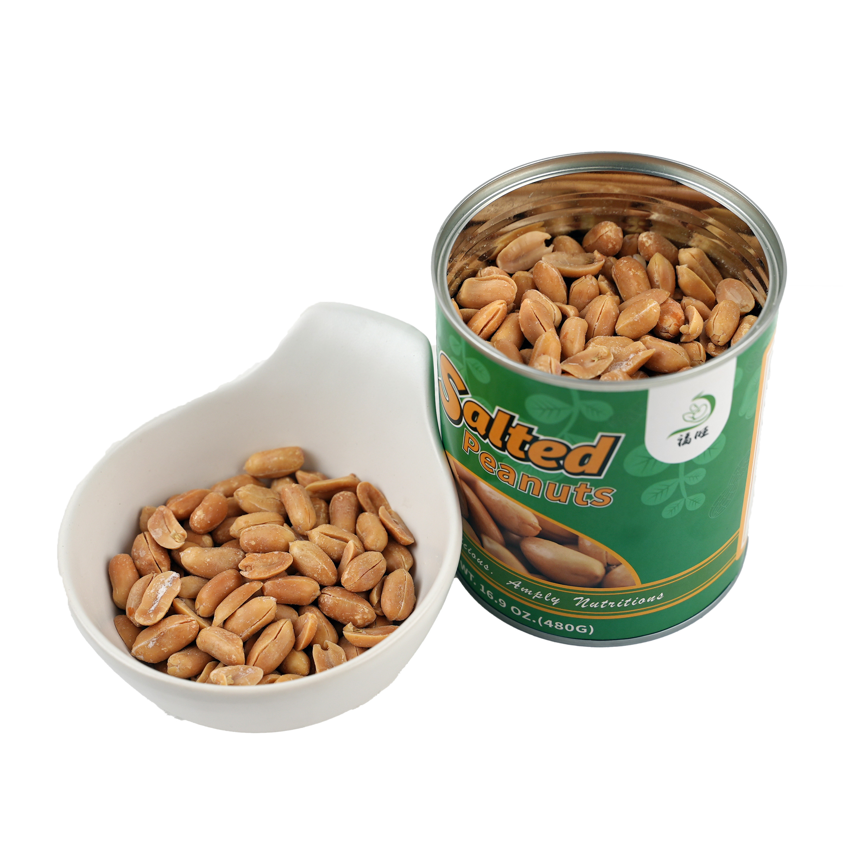 Fuwang Salted Peanuts 480g-eBest-Nuts & Dried Fruit,Snacks & Confectionery
