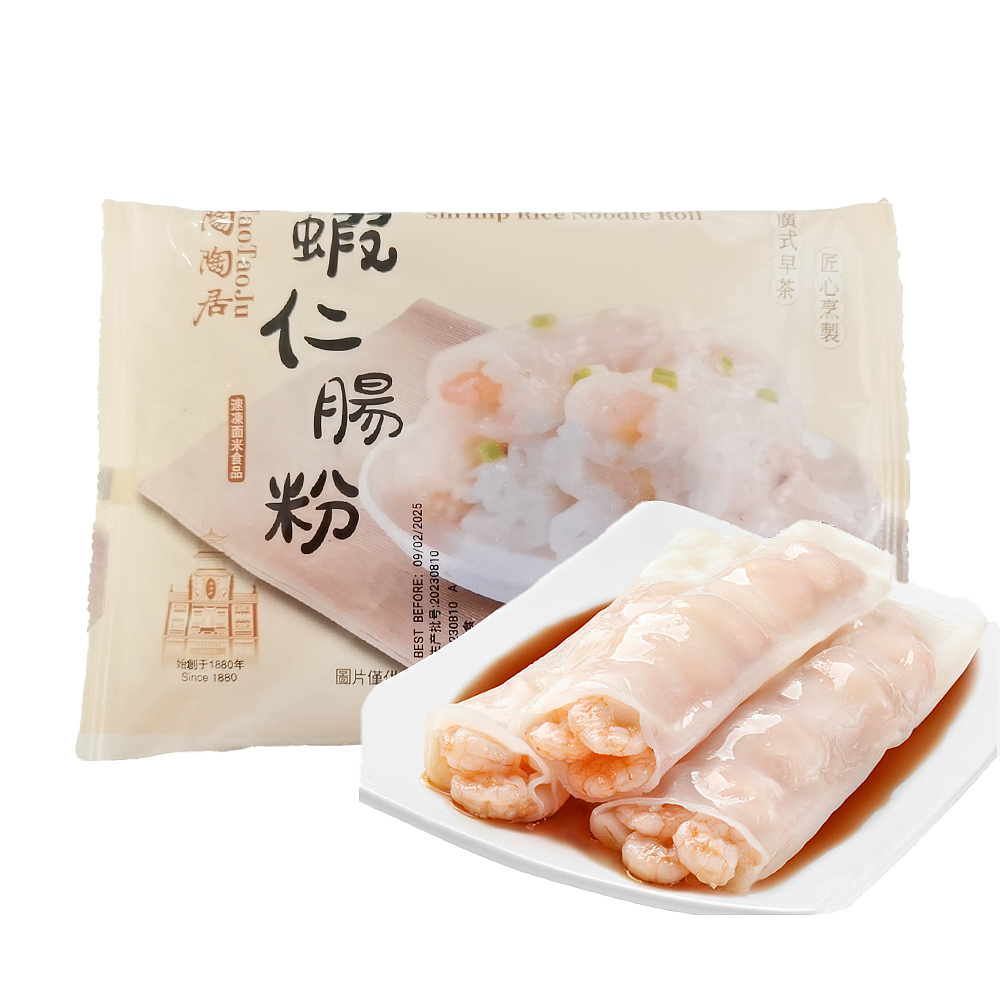 Taotaoju Shrimp Rice Noodle Roll 185g-eBest-Dim Sum,Frozen food