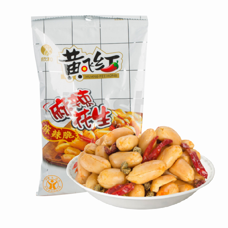 Huang Fei Hong Spicy Peanut Snack 210g-eBest-Nuts & Dried Fruit,Snacks & Confectionery