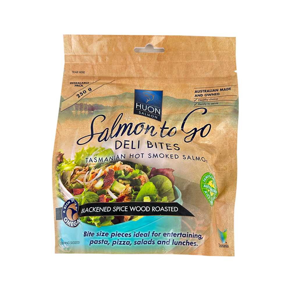 Hot Smoked Salmon Deli Bites 250g eBest