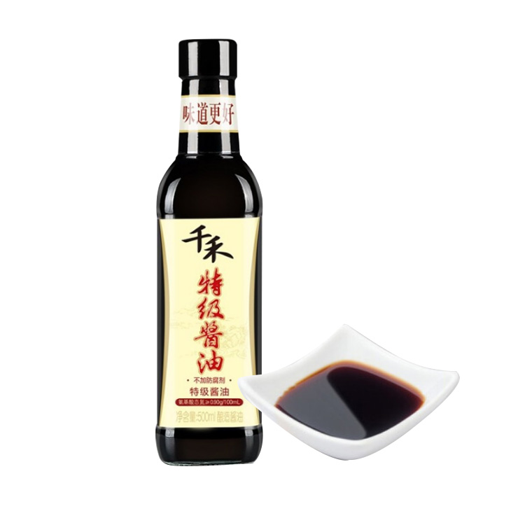 Qianhe Premium Soy Sauce 500ml-eBest-Soy Sauce & Vinegar,Pantry
