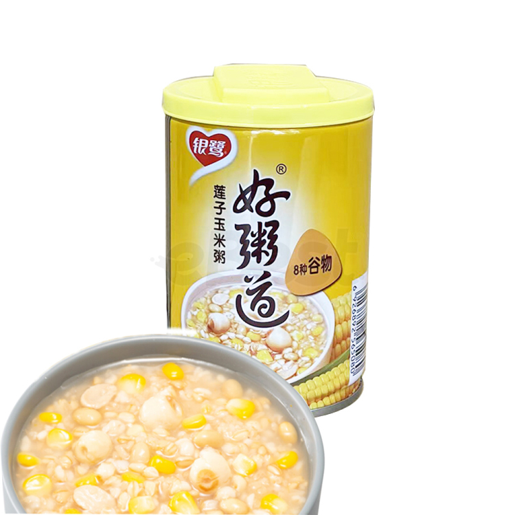 YinLu Lotus Seed with Corn Porridge 280g*12-eBest-Instant porridge rice soup,Instant food-Silver Heron