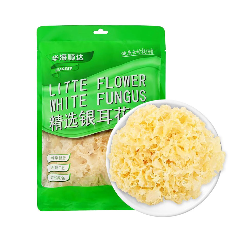 Huahai Shunda Selective White Fungus 80g-eBest-Grains,Pantry