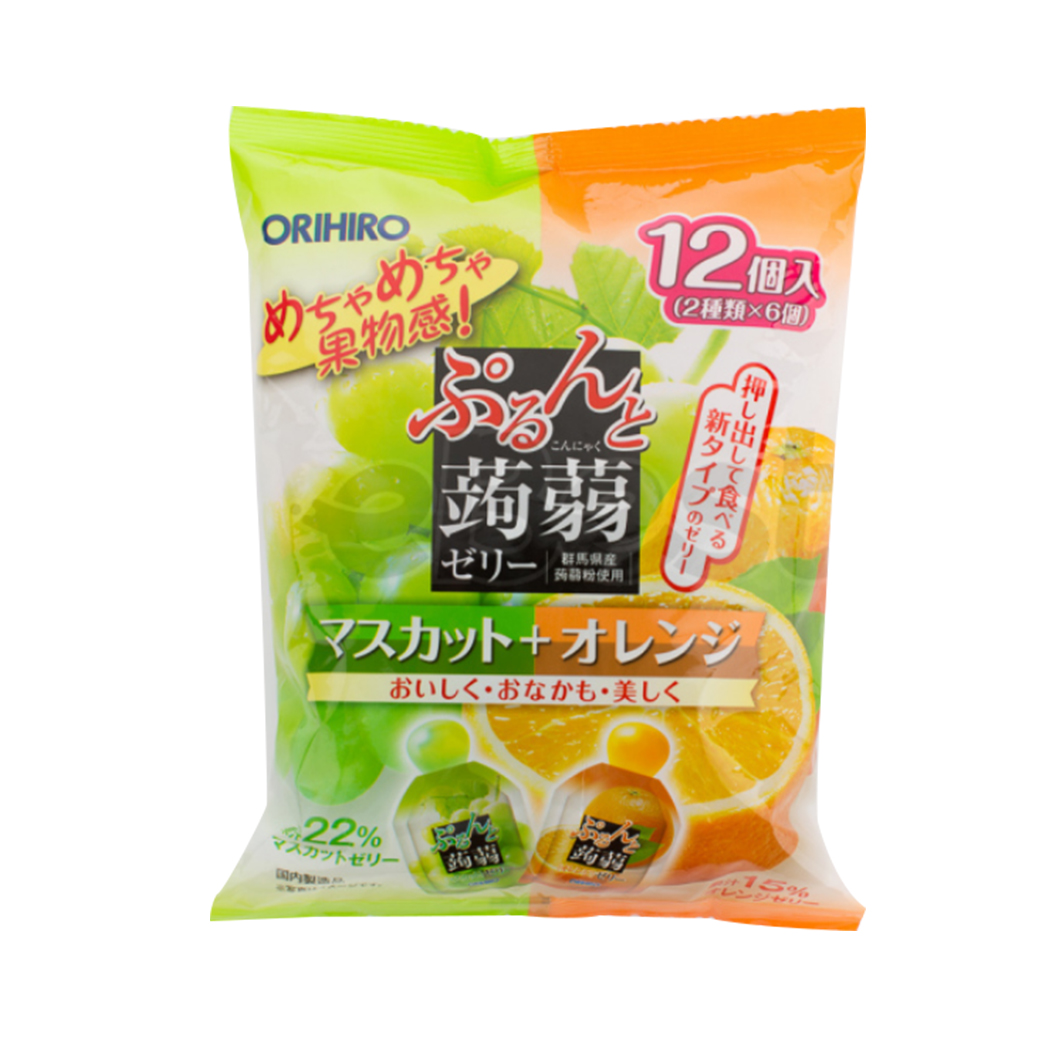 Orihiro Konjac Jelly double jelly three Flavours 240g-eBest-Confectionery,Snacks & Confectionery