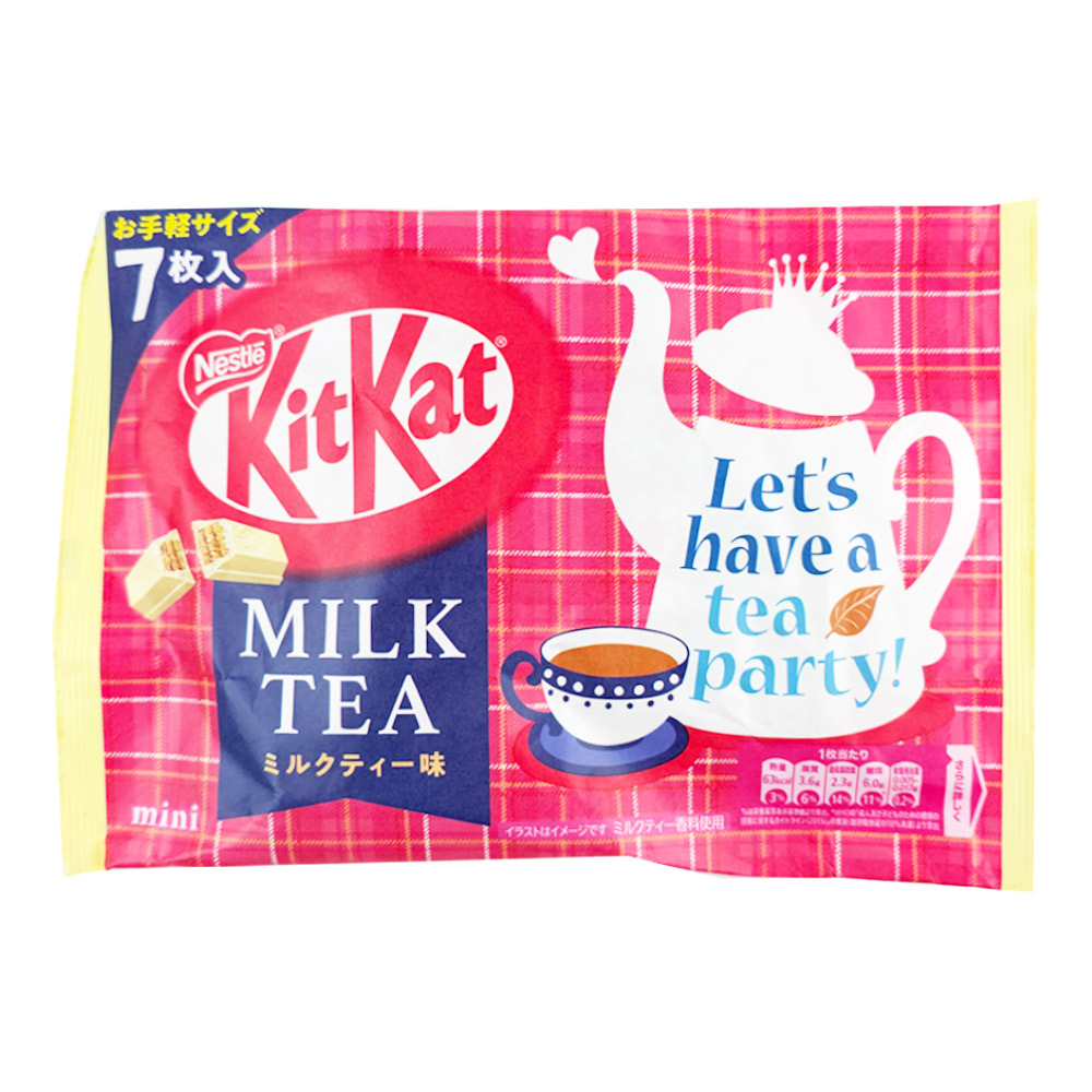 Nestle Kitkat Wafer Chocolate milk tea Flavour 7pc 81.2g-eBest-Biscuits,Snacks & Confectionery