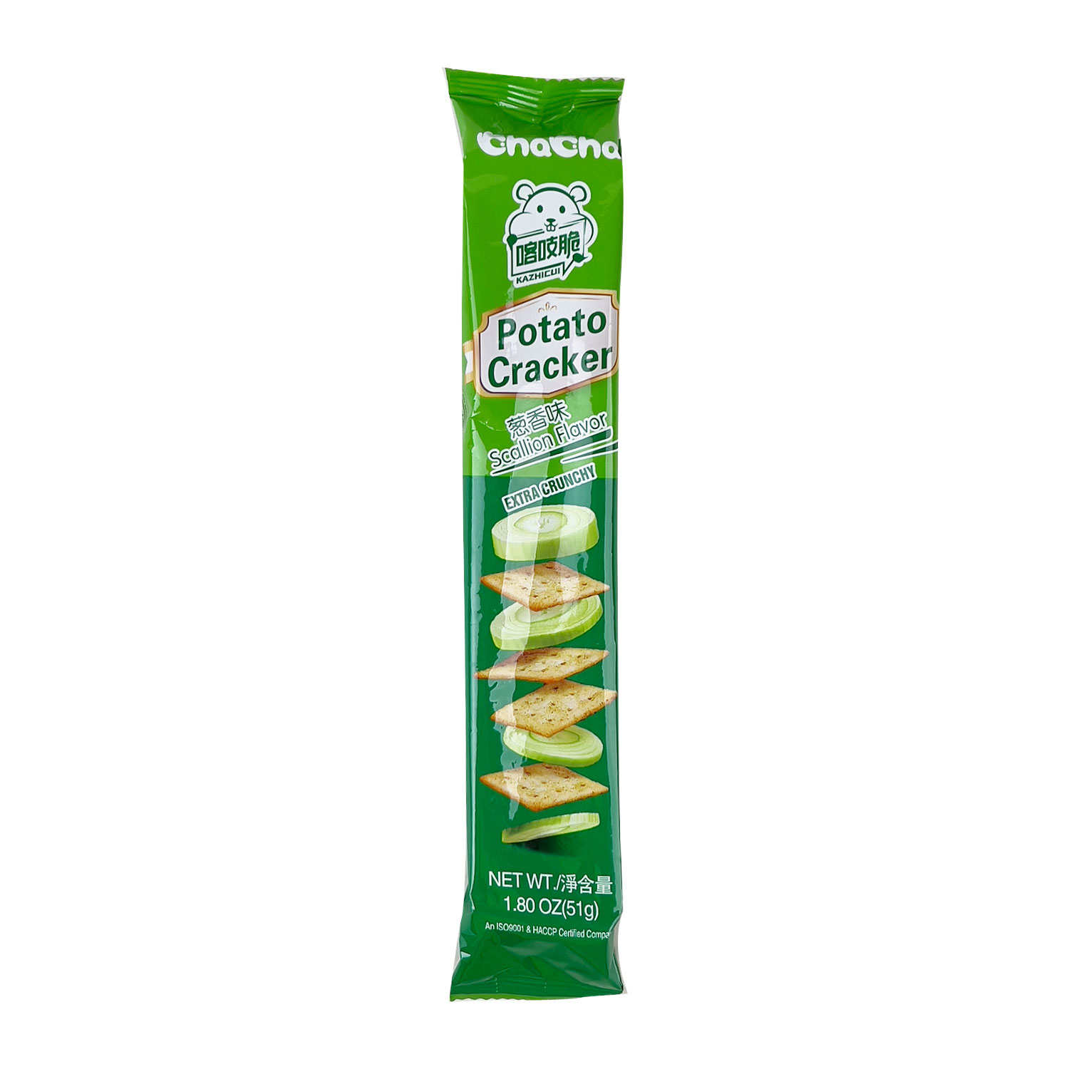 Chacha crispy green onion Flavour 51g-eBest-Chips,Snacks & Confectionery