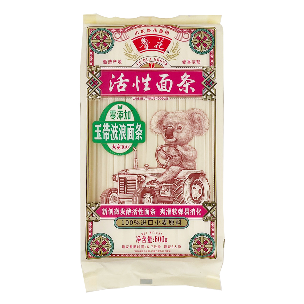 Luhua Koala Dried Wide Noodles 600g-eBest-Noodles,Pantry