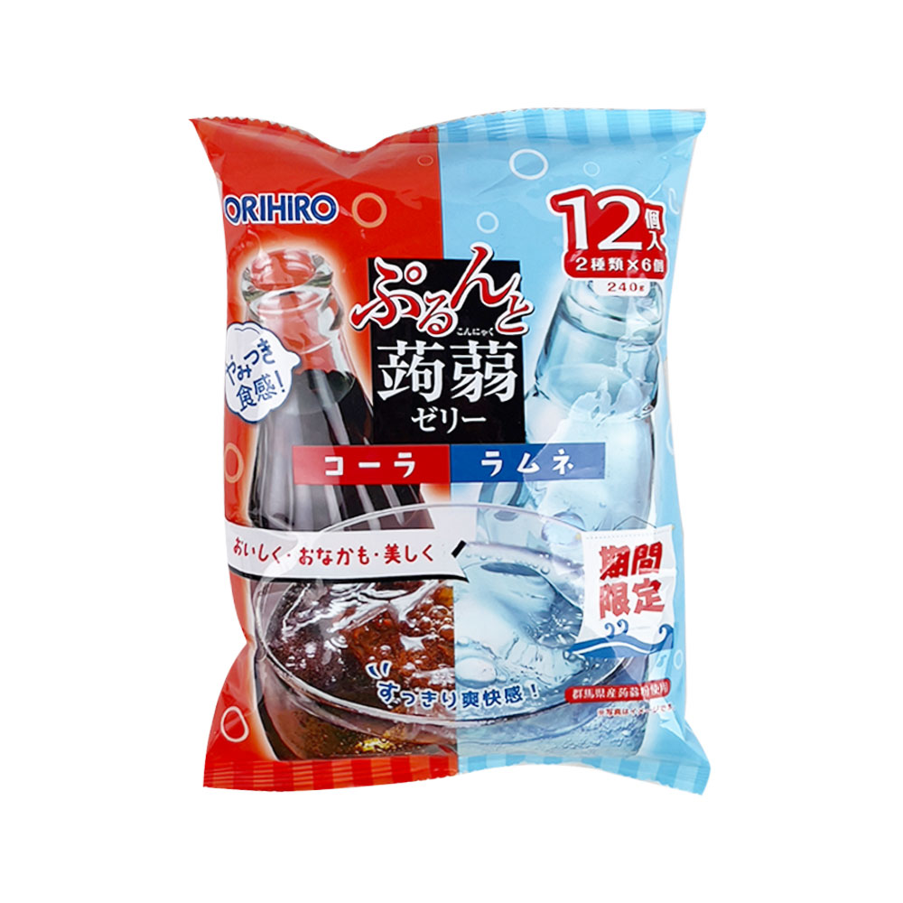 Orihiro Cola Soda Flavour Konjac Jelly 240g-eBest-Confectionery,Snacks & Confectionery