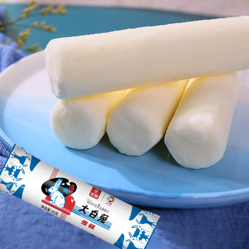 White Rabbit Ice Bar 65g*5-eBest-Ice cream,Snacks & Confectionery