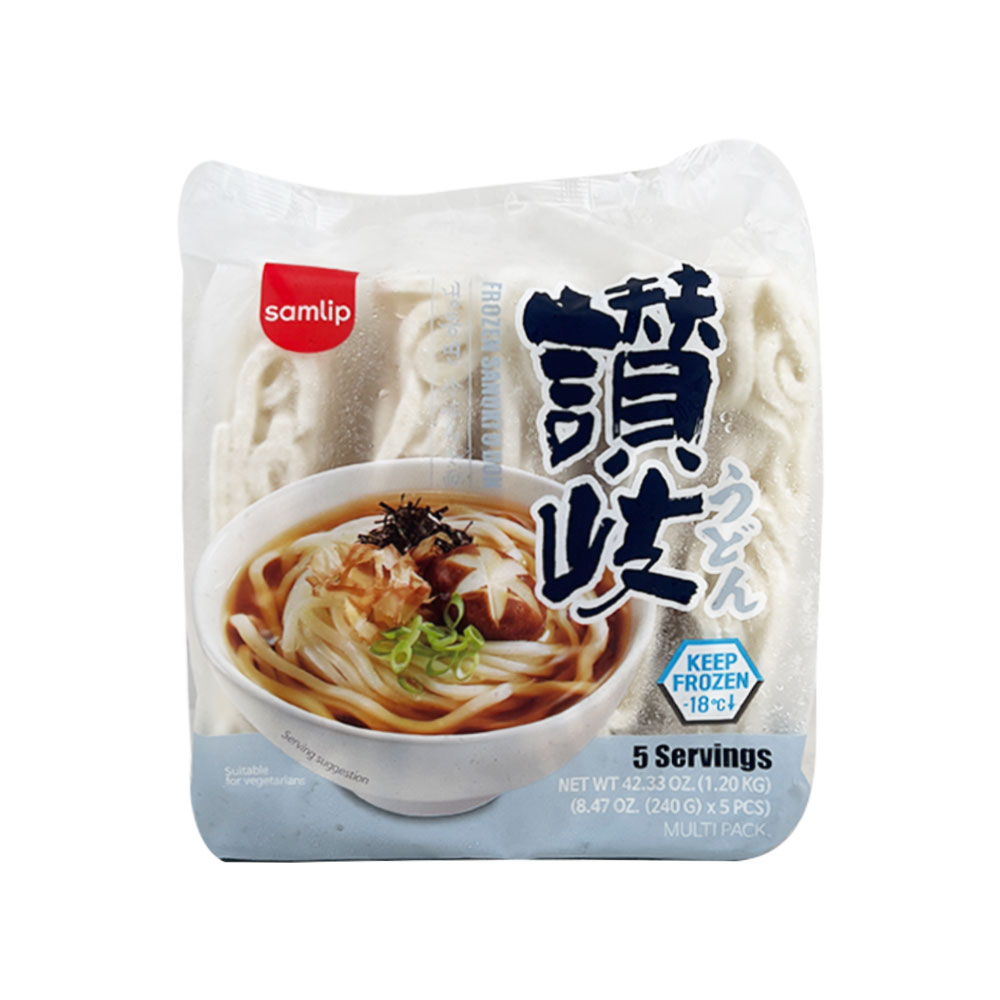 Korean Samlip Udon Cold Noodles 240g*5-eBest-Noodles,Frozen food