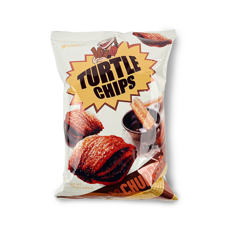 Orion Kkobuk Turtle Chips (Choco Churros Flavour) 160g-eBest-Chips,Snacks & Confectionery