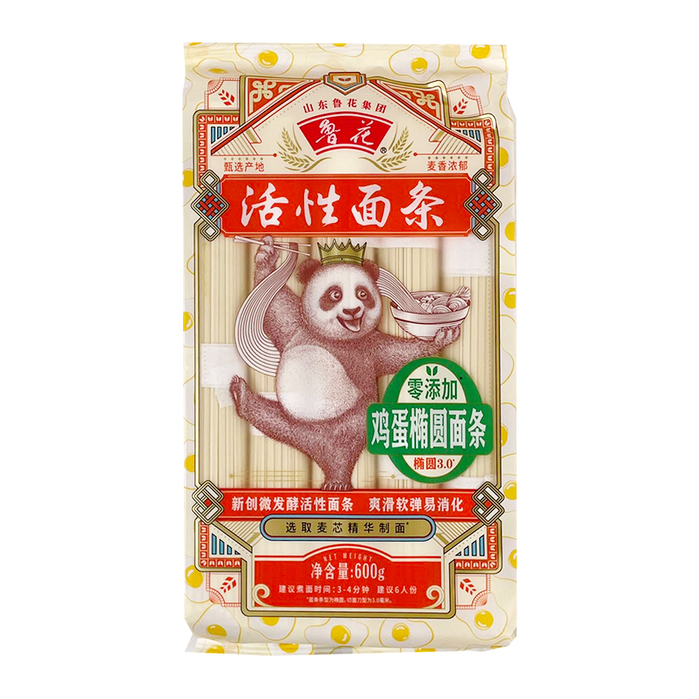 Luhua Panda Dried Egg Noodles 600g-eBest-Noodles,Pantry