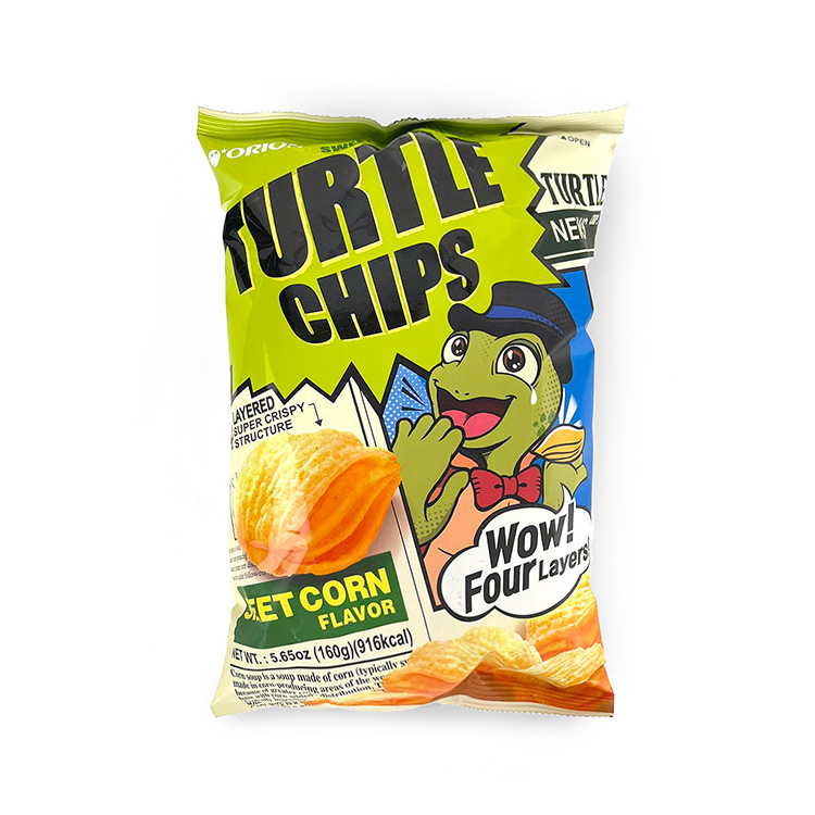 Orion Kkobuk Turtle Chips (Corn Soup Flavour) 160g-eBest-Weekly Special,Chips,Snacks & Confectionery