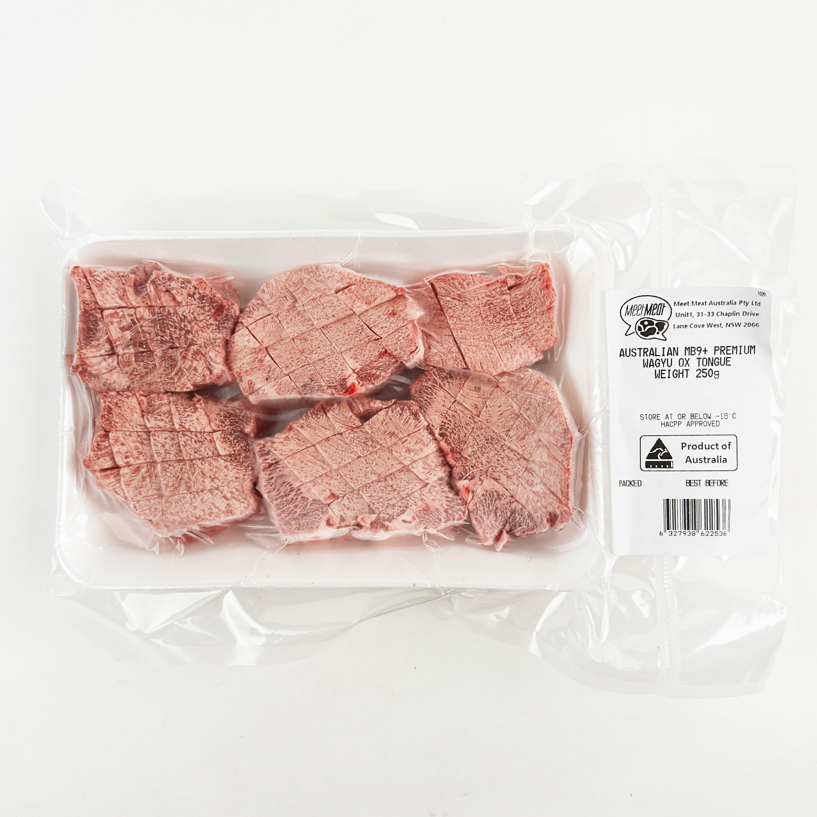 Meetmeat Australian Mb9+ Premium Wagyu Ox Tongue Mango Cut 250g-eBest-Beef,Meat deli & eggs