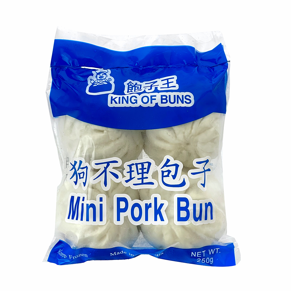 KING OF BUNS Mini Pork Bun 250g-eBest-Buns & Pancakes,Ready Meal