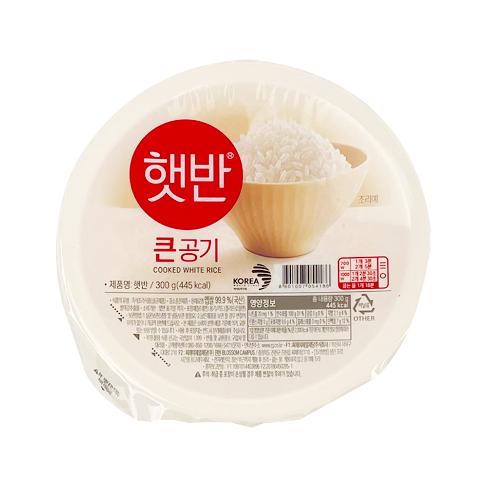 Korea CJ Food Hetbahn Instant White Rice 300g-eBest-Instant porridge rice soup,Instant food