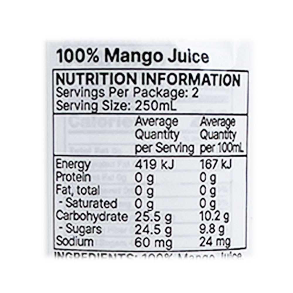 Vinut 100% Mango Juice Drink 500ml-eBest-Juice & flavoured Milk,Drinks-Vinut