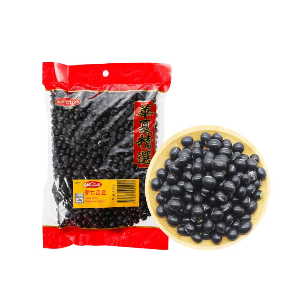 Macrotaste Black Beans 400g-eBest-Grains,Pantry