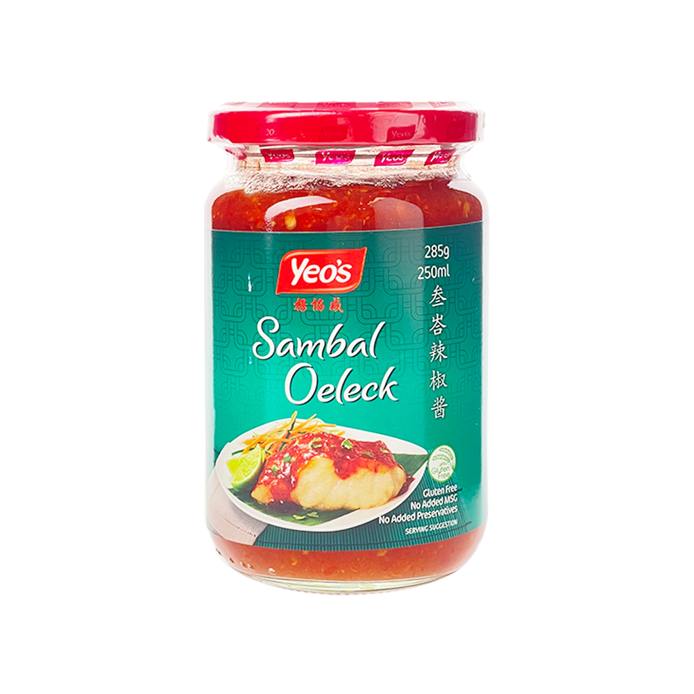 Yeo's Sambal Oeleck 250ml-eBest-BBQ,BBQ Seasoning,Condiments,Pantry