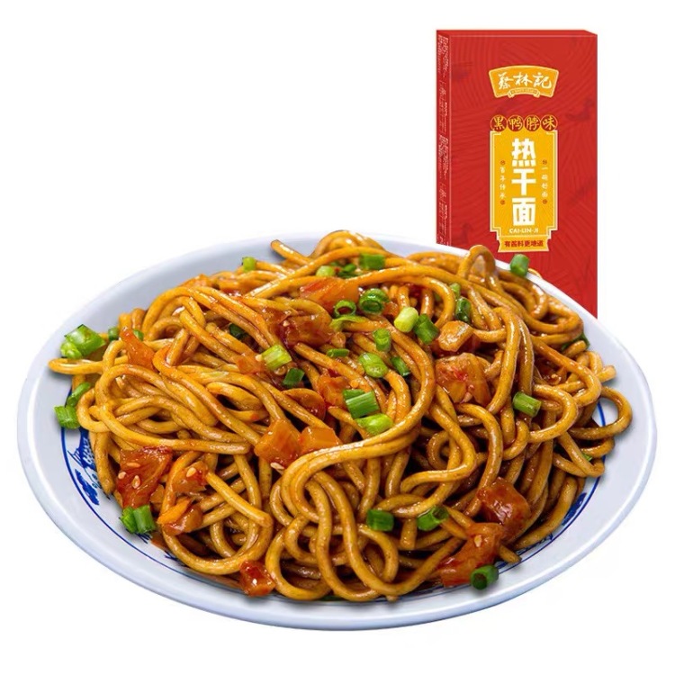 Cai Linji Black Duck Neck Flavour Hot & Dry Noodles 675g-eBest-Instant Noodles,Instant food