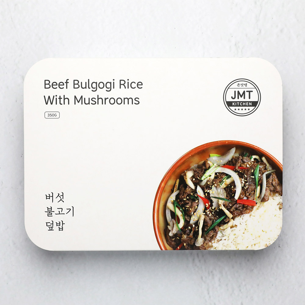 JMT Kitchen Korean BBQ Beef and Mushroom Rice 380g-eBest-Dishes & Set Meal,Ready Meal