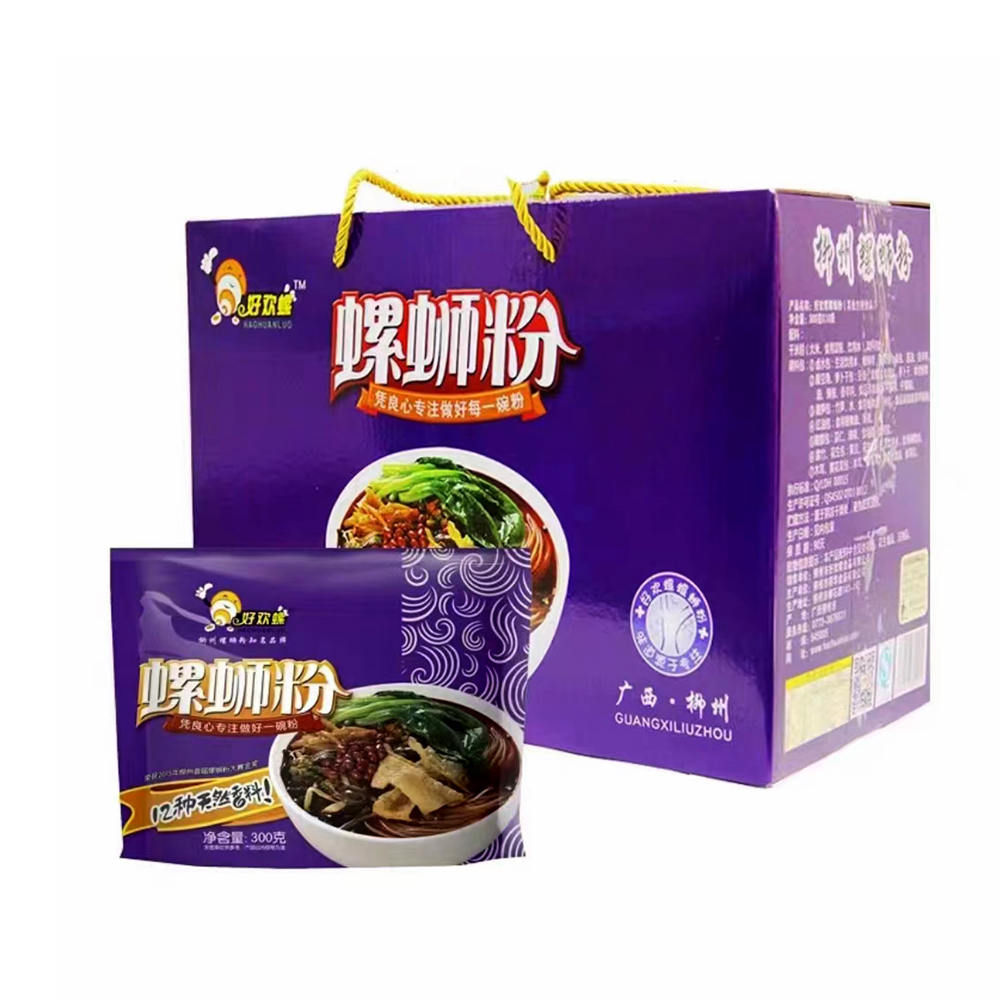 HaoHuanLuo Snail Vermicelli 300g*10-eBest-Instant Noodles,Instant food