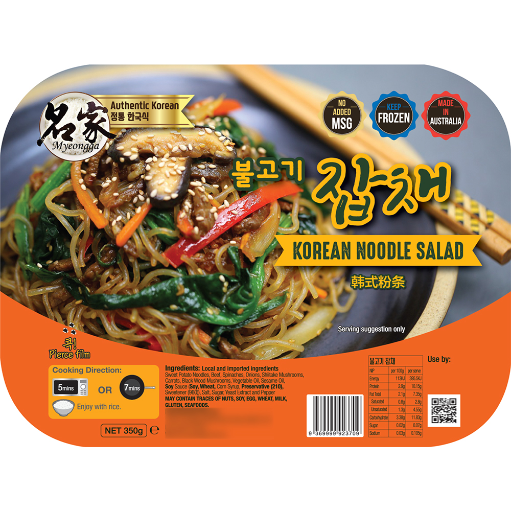 Myeongga Bulgogi Potato Noodle 350g-eBest-Other Choices,Ready Meal