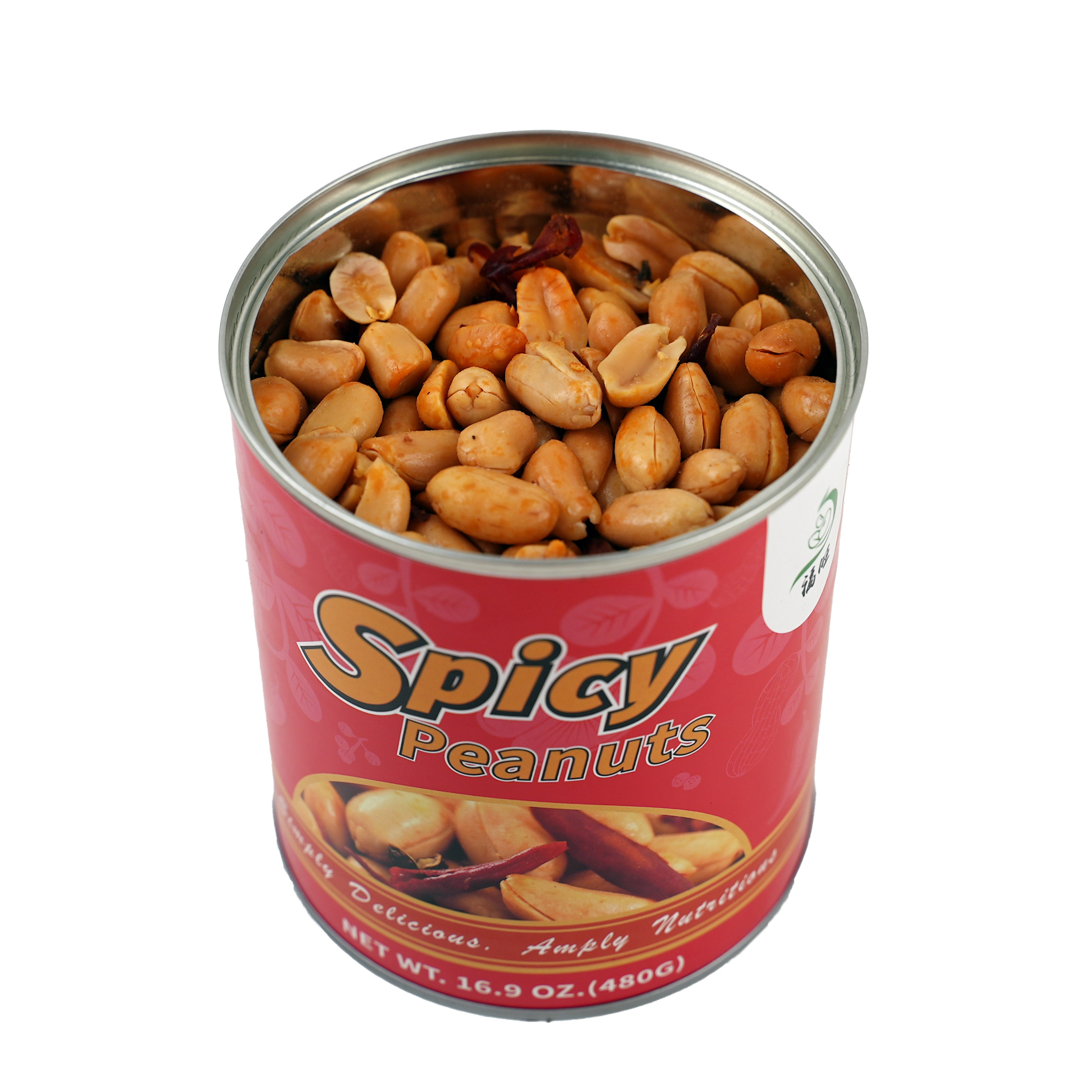 Fuwang Spicy Peanuts 480g-eBest-Nuts & Dried Fruit,Snacks & Confectionery