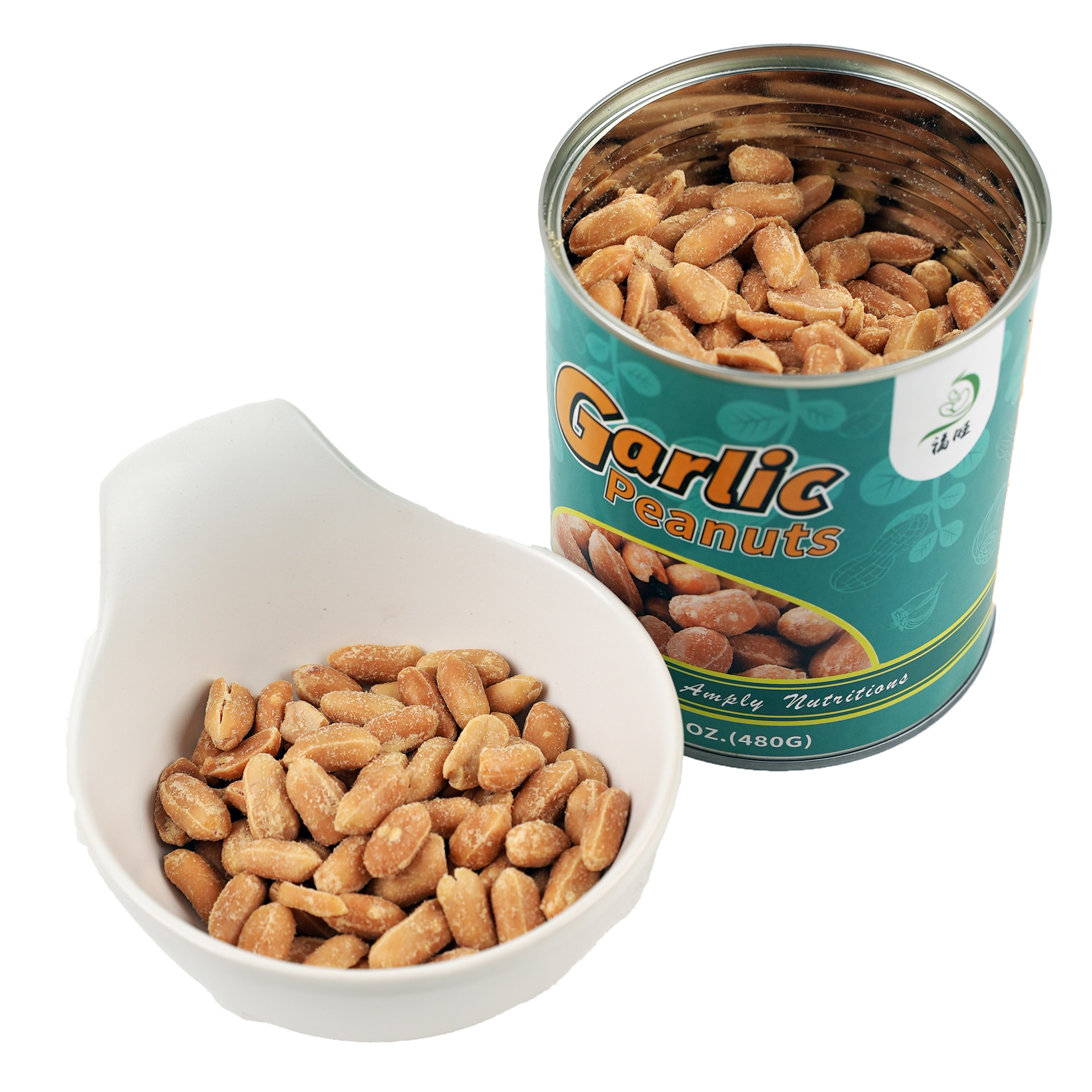 Fuwang Garlic Peanuts 480g-eBest-Nuts & Dried Fruit,Snacks & Confectionery