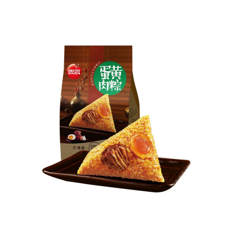 Synear Zongzi With Pork And Salted Egg Yolk Filling 200g (2 pcs)-eBest-Dim Sum,Frozen food