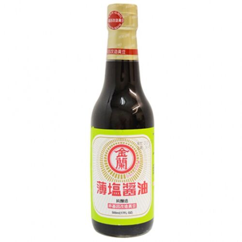 Taiwan Kimlan Reduced Salt Soy Sauce 590ml-eBest-BBQ Seasoning,BBQ,Soy Sauce & Vinegar,Pantry