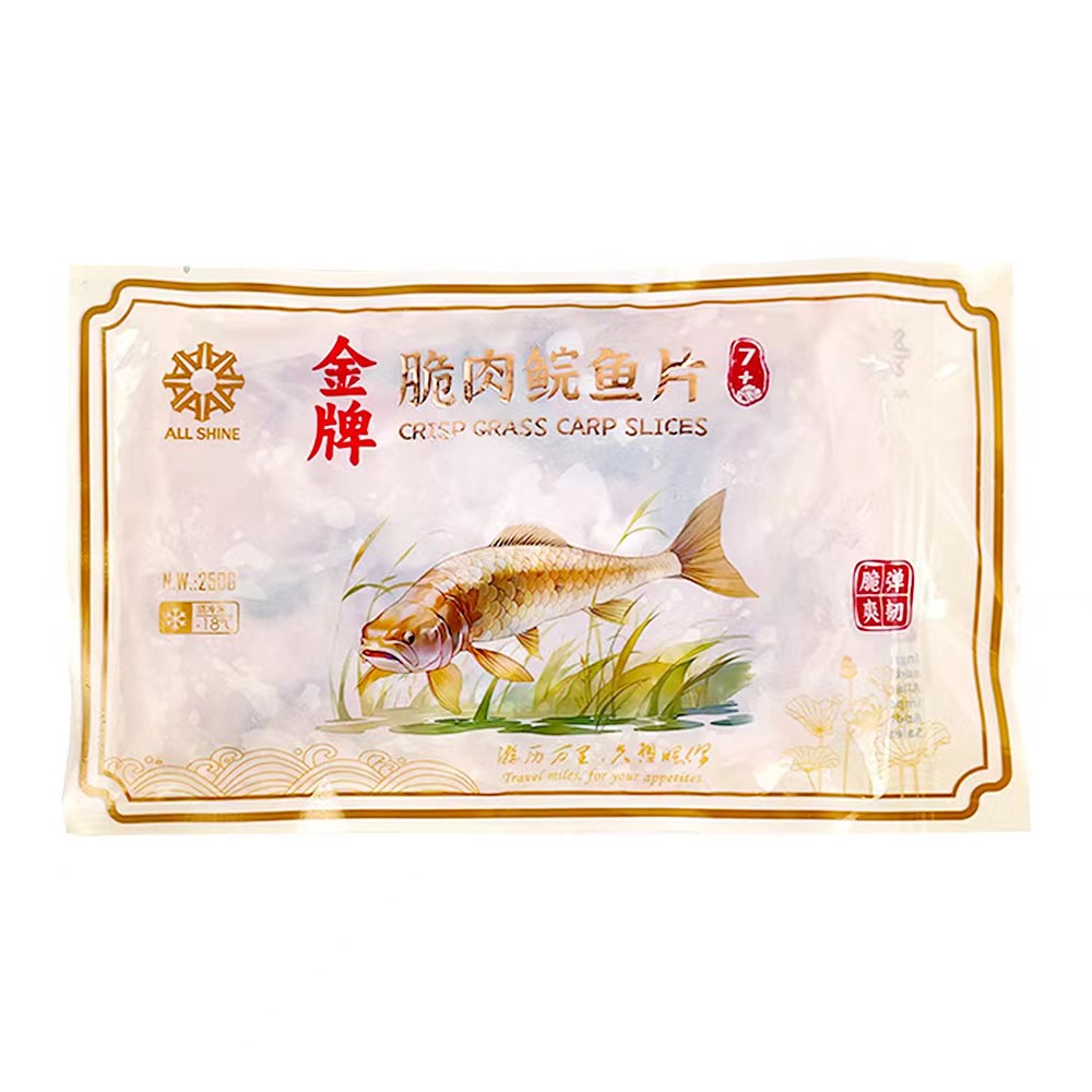 Crisp Grass Carp Slices  250g-eBest-Fish,Seafood