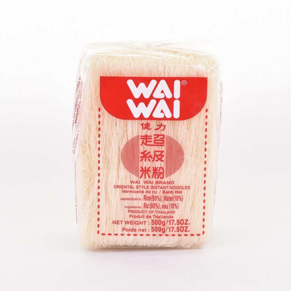 WAI WAI RICE VERMICELLI THIN 500G-eBest-Noodles,Pantry