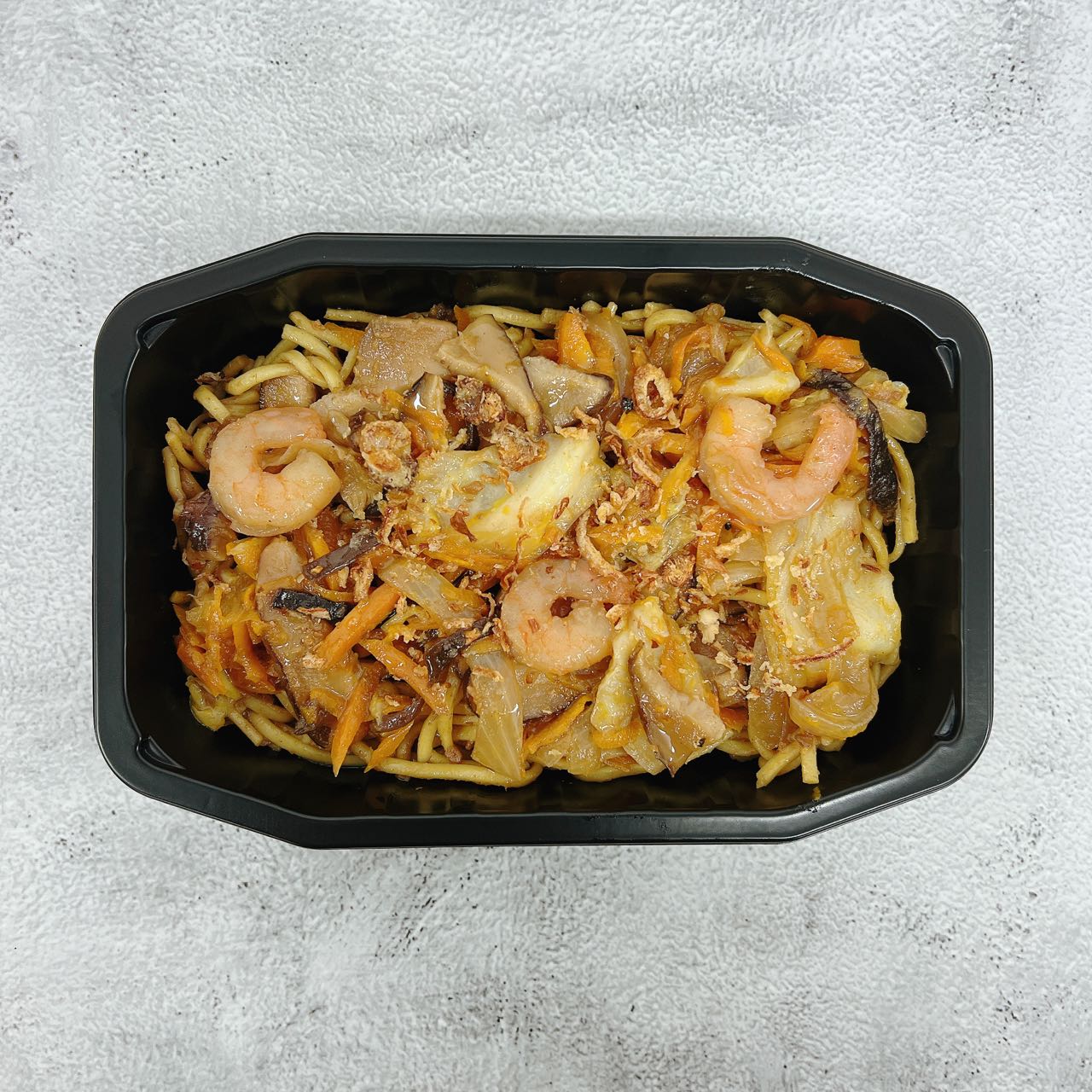 Ommi's  Stir-Fried Noodle With Prawn 330g-eBest-Noodles,Ready Meal