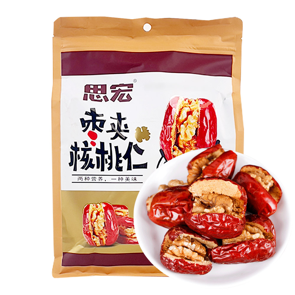 Sihong Chinese Dates & Walnut Snack 252g-eBest-Nuts & Dried Fruit,Snacks & Confectionery