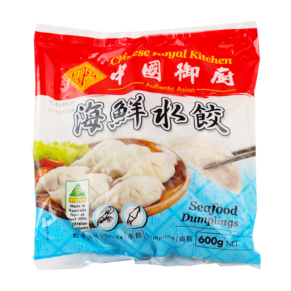Chinese Royal Kitchen Frozen Seafood Dumplings 600g-eBest-Dumplings,Frozen food