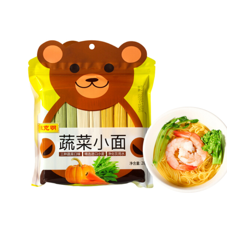 Chen Ke Ming Vegetable Dried Noodles for Childeren 280g-eBest-Instant Noodles,Instant food