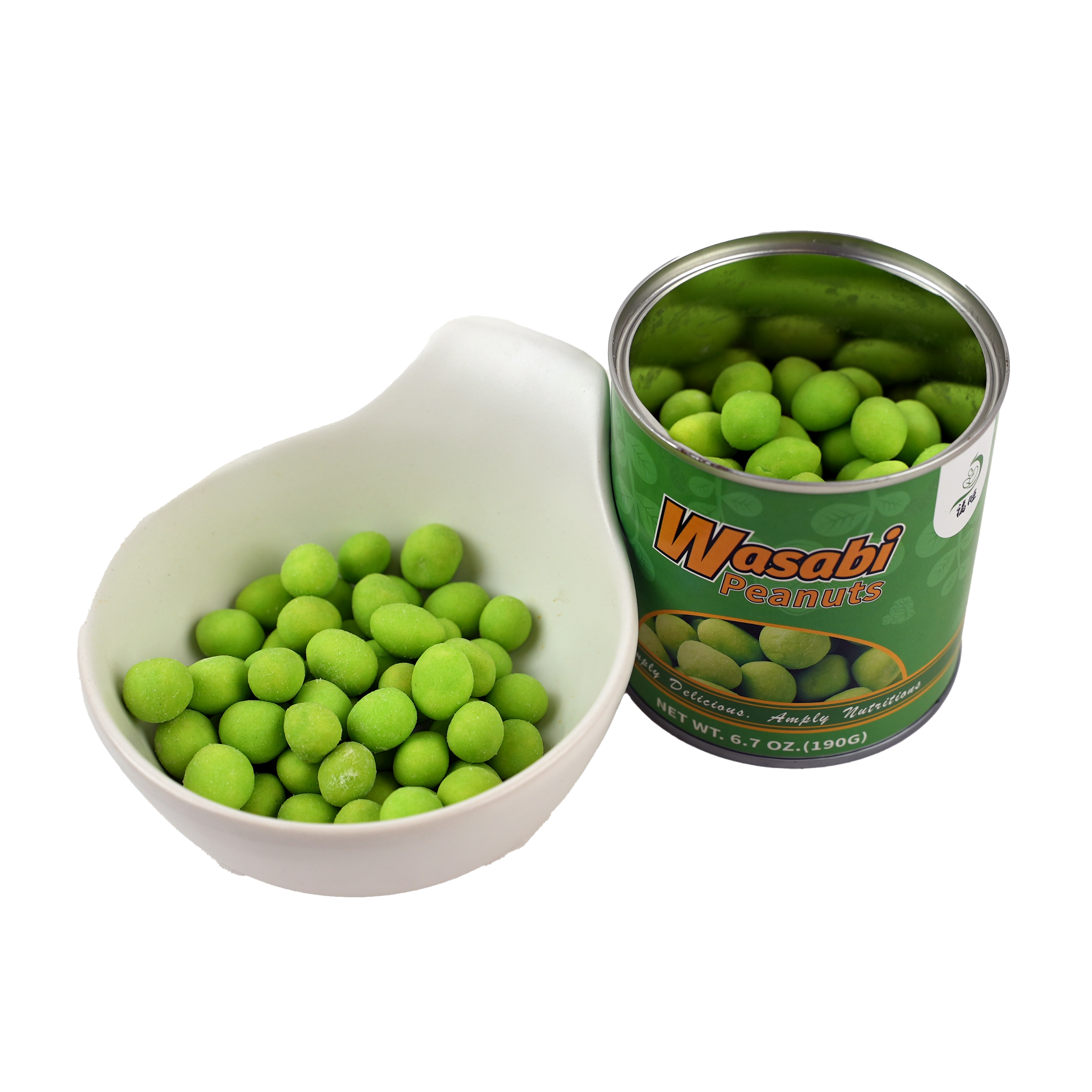Fuwang Wasabi Peanuts 190g-eBest-Nuts & Dried Fruit,Snacks & Confectionery