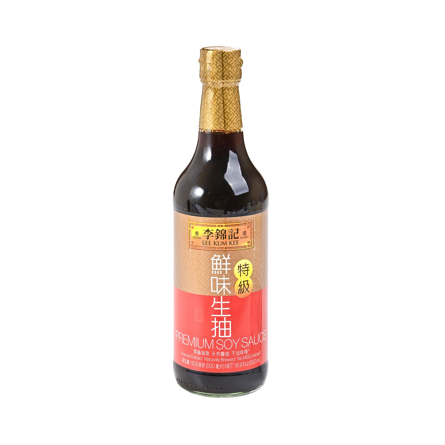 Lee Kum Kee Premium Soy Sauce 500ml-eBest-Soy Sauce & Vinegar,Pantry