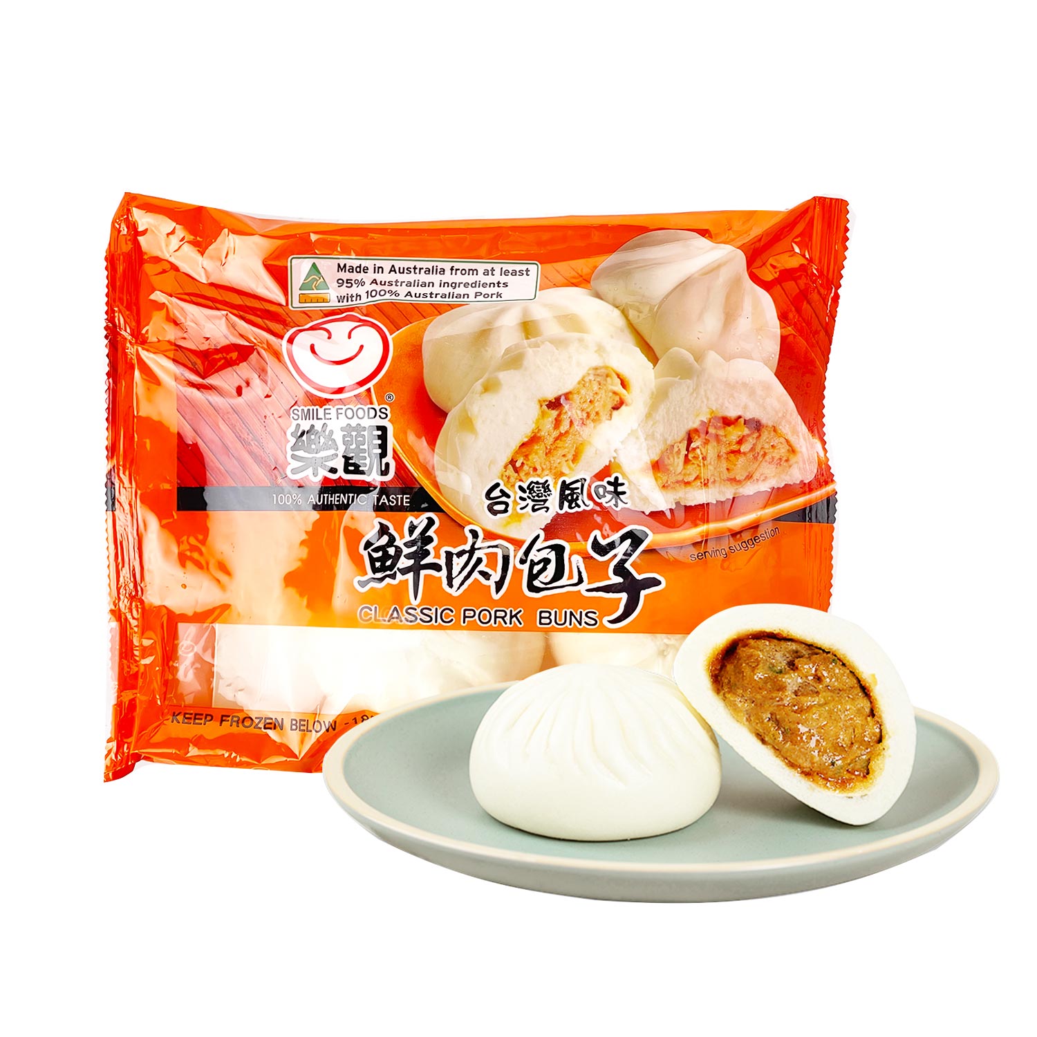Smile Foods Classic Pork Buns 310g