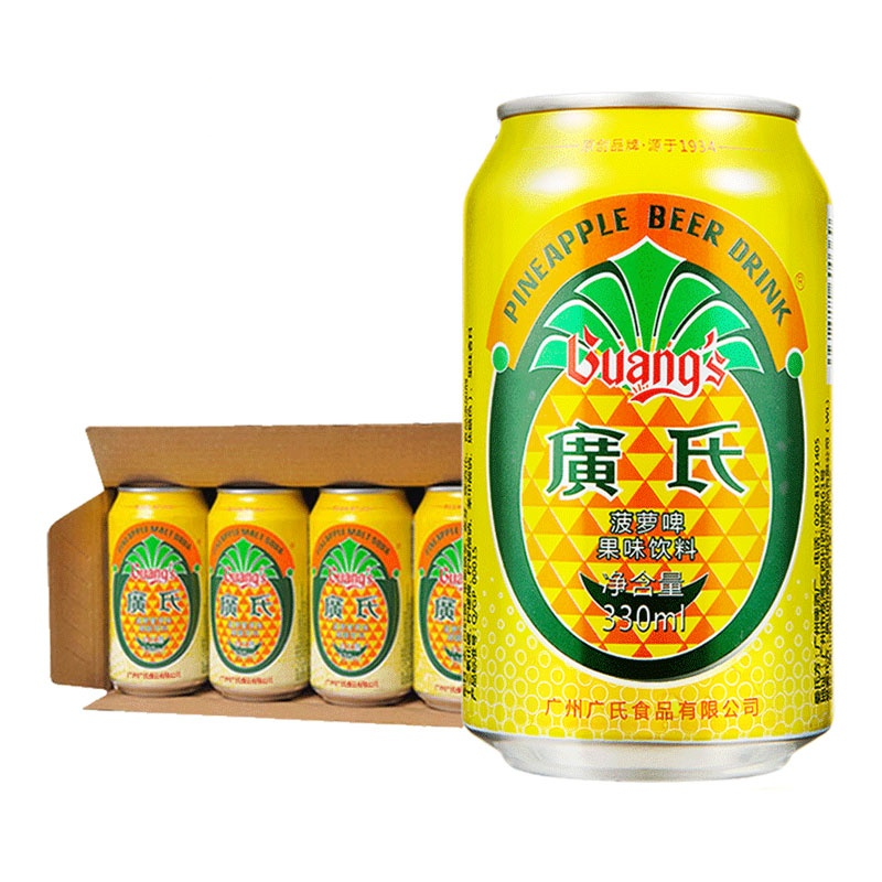 Canton Pineapple Beer Drink (nonalcoholic) 330ml*24eBest